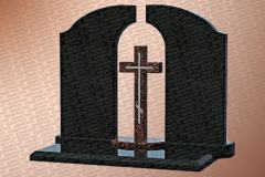 Артикул: INP253 Мемориальные комплекс с крестом