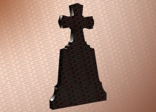 Памятник с крестом на могилу образцы 27-min
